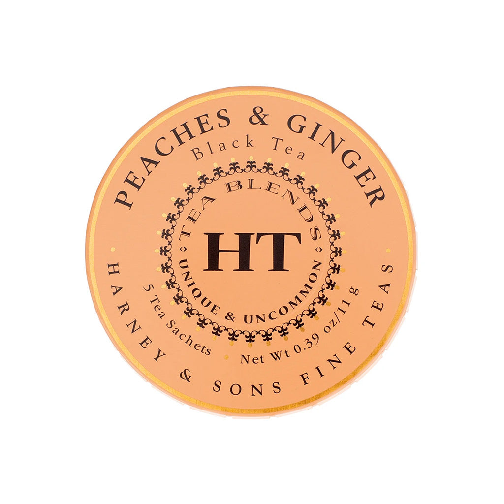 Peaches and Ginger, Tagalong Tin of 5 Sachets