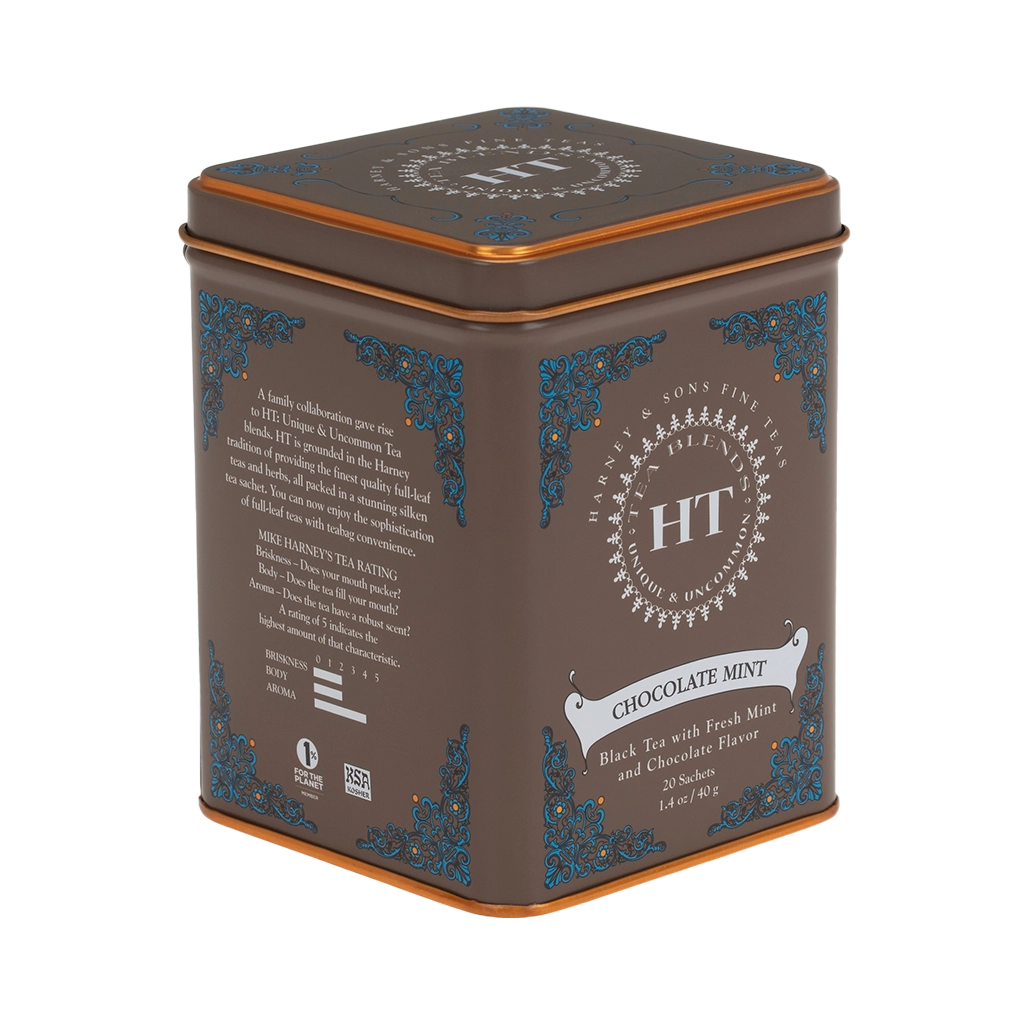 Chocolate Mint, HT Tin of 20 Sachets
