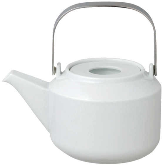 Kinto LT teapot 600ml white - Harney & Sons Teas, European Distribution Center